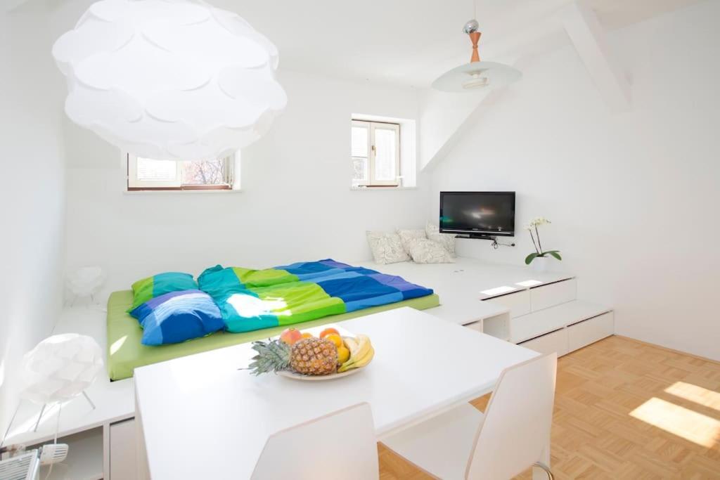 The Cute, Sunny Apartment In The Center +P Ljubljana Eksteriør bilde