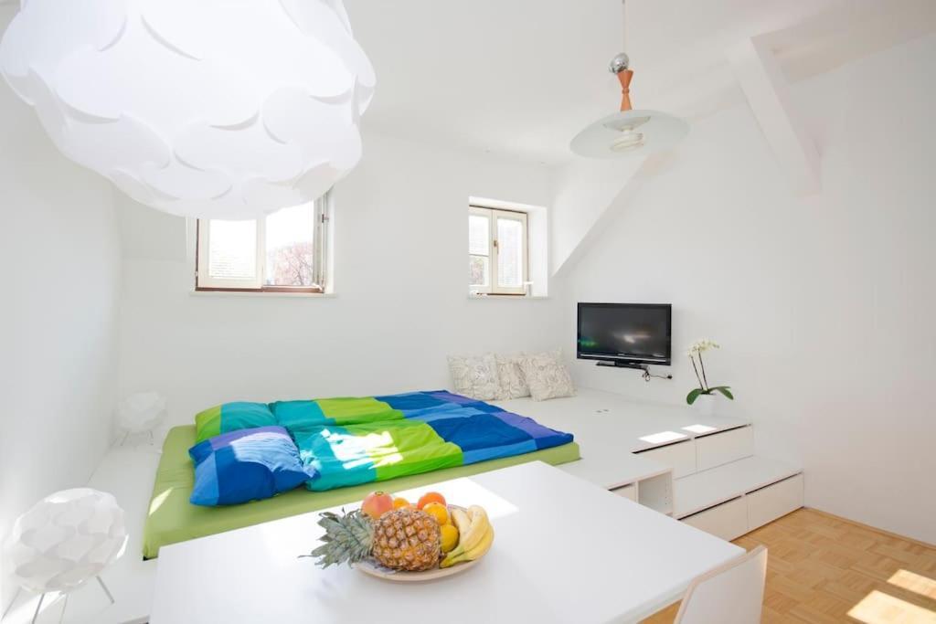 The Cute, Sunny Apartment In The Center +P Ljubljana Eksteriør bilde