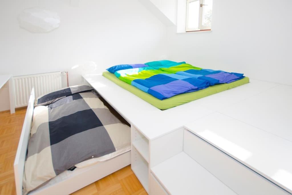 The Cute, Sunny Apartment In The Center +P Ljubljana Eksteriør bilde