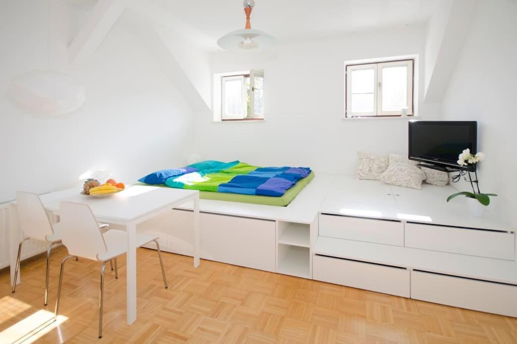 The Cute, Sunny Apartment In The Center +P Ljubljana Eksteriør bilde